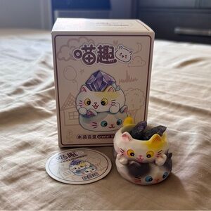 Cat Crystal Mini Double Cat Crystal Environmental Resin Confirmed Blind Box